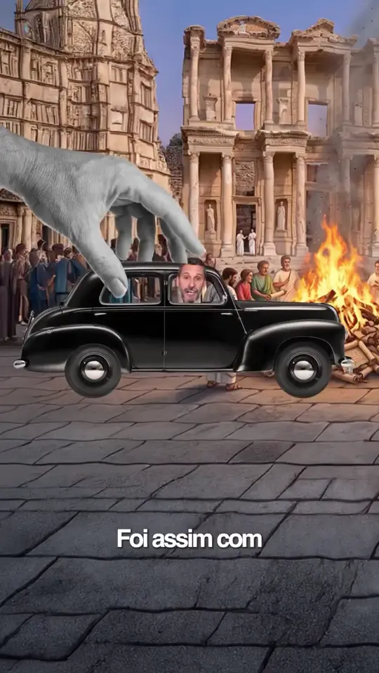 Quadro do vídeo Livros destruídos para treinar IA